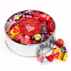 Personalized Valentine's Day Scribble Heart Extra-Large Plastic Tin Hershey's & Reese's Mix