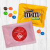 Personalized Valentine's Day Scribble Hearts Peanut M&Ms