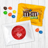 Personalized Valentine's Day Scribble Hearts Peanut M&Ms