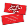 Personalized Valentine's Day Script Heart Hershey's Hershey's Milk Chocolate Bar & Wrapper