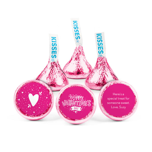 Personalized Happy Valentine's Day Hershey's Kisses