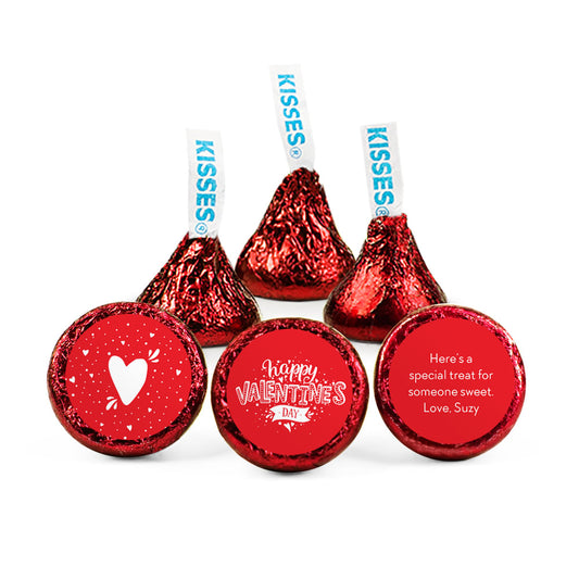 Personalized Happy Valentine's Day Hershey's Kisses