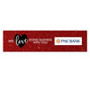 Personalized Valentine's Day Corporate Dazzle Add Your Logo 5 Ft. Banner