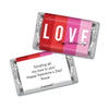 Personalized Valentine's Day Color Block Love Deluxe Candy Buffet