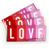 Personalized Valentine's Day Color Block Love Hershey's Hershey's Milk Chocolate Bar & Wrapper