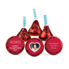 Personalized Happy Valentine's Day with Photo Hershey's Kisses