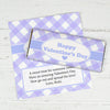 Personalized Valentine's Day Country Love Chocolate Bar Wrappers Only