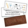 Nurse Appreciation Personalized Embossed Chocolate Bar First Aid