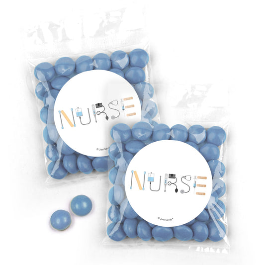 Nurse Appreciation First Aid Candy Bags with Just Candy Milk Chocolate Minis