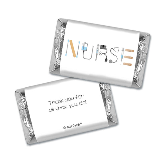 Nurse Appreciation Hershey's Miniatures Wrappers First Aid