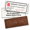 Nurse Appreciation Personalized Embossed Thank You Chocolate Bar Emergency Chocolate