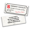 Nurse Appreciation Personalized Chocolate Bar Wrappers Emergency Chocolate