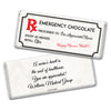 Nurse Appreciation Personalized Chocolate Bar Wrappers Emergency Chocolate