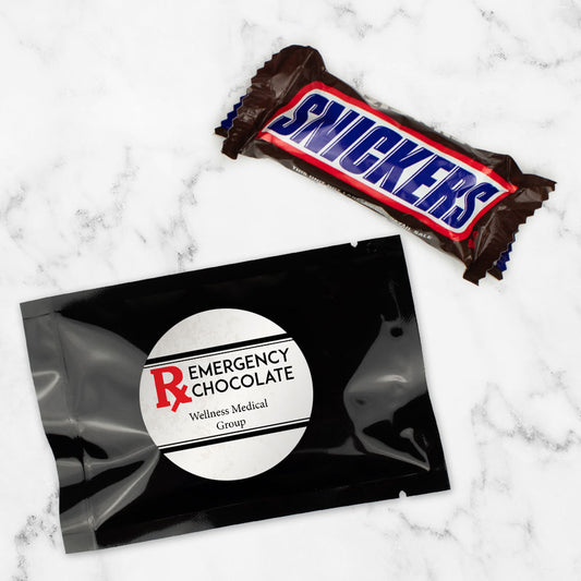 Personalized Emergency Chocolate Snickers