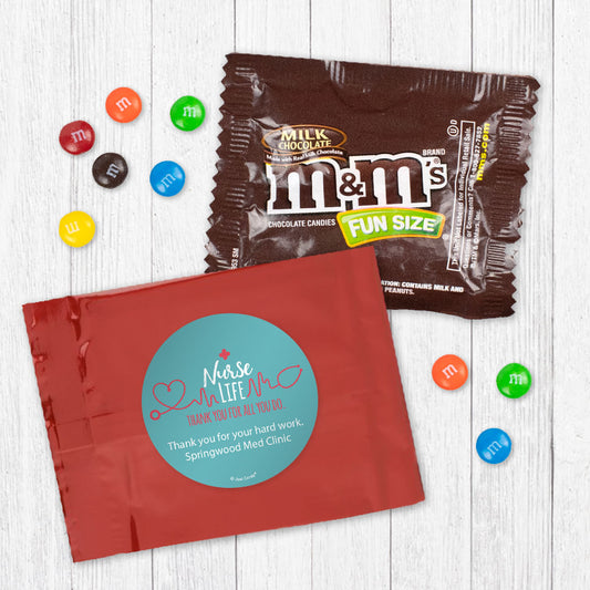 Personalized Nurse Life Milk Chocolate M&Ms