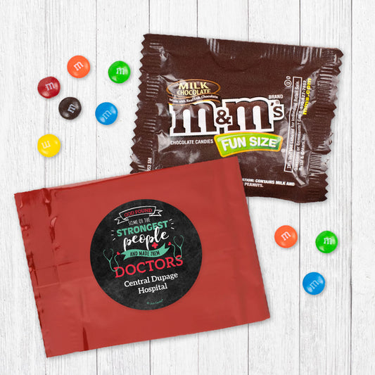 Personalized Strongest People Milk Chocolate M&Ms