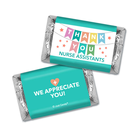 Nurse Appreciation Thank You CNA Hershey's Miniatures Wrappers