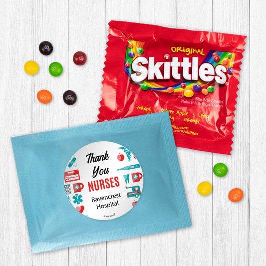 Personalized Thank You Icons Skittles