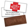 Nurse Appreciation Personalized Embossed Chocolate Bar Red Cross