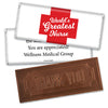 Nurse Appreciation Personalized Embossed Chocolate Bar Red Cross