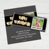 Retirement Personalized Chocolate Bar Wrappers "Happy Retirement" Polaroid Photo