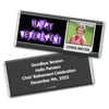 Retirement Personalized Chocolate Bar Wrappers "Happy Retirement" Polaroid Photo