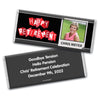 Retirement Personalized Chocolate Bar Wrappers "Happy Retirement" Polaroid Photo