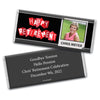 Retirement Personalized Chocolate Bar Wrappers "Happy Retirement" Polaroid Photo