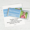 Retirement Personalized Chocolate Bar Wrappers Photo Colorblock