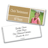 Retirement Personalized Chocolate Bar Wrappers Photo Colorblock