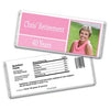 Retirement Personalized Chocolate Bar Wrappers Photo Colorblock