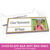 Deluxe Personalized Retirement Kudos Candy Bar Favor Box