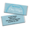 Retirement Personalized Chocolate Bar Wrappers Dotted Sunburst