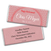 Retirement Personalized Chocolate Bar Wrappers Dotted Sunburst