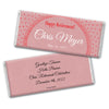 Retirement Personalized Chocolate Bar Wrappers Dotted Sunburst