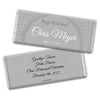 Retirement Personalized Chocolate Bar Wrappers Dotted Sunburst