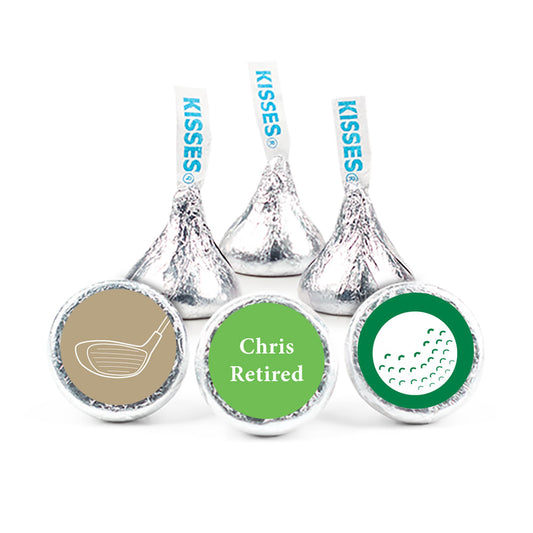 Retirement Favors - Gone Golfin' 3/4" Stickers - (108 Stickers)