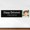 Personalized Photo Retirement 5 Ft. Banner