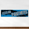 Let's Go Panthers Football Party 5 Ft. Banner