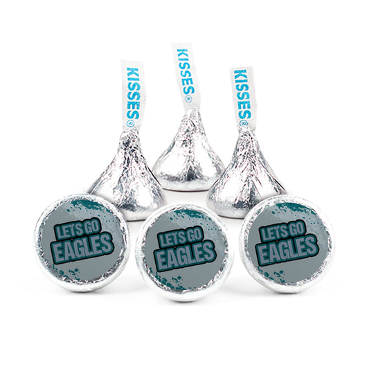 Let's Go Eagles Football Party Hershey's Kisses