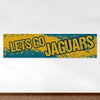 Let's Go Jaguars Football Party 5 Ft. Banner