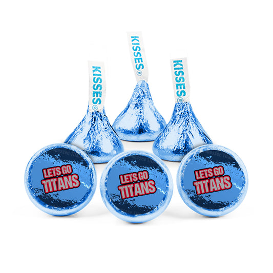 Let's Go Titans Football Party Hershey's Kisses