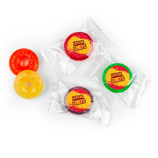 Let's Go Chiefs Football Party Life Savers 5 Flavor Hard Candy