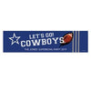 Cowboys Football Party 5 Ft. Banner