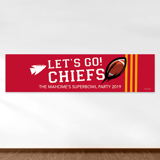 Chiefs Football Party 5 Ft. Banner