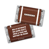 Personalized Gameday Football Field Hershey's Miniatures in Organza Bags with Gift Tag