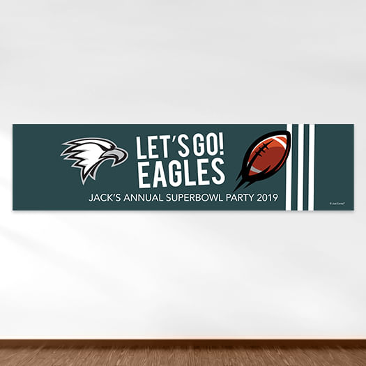 Eagles Football Party 5 Ft. Banner