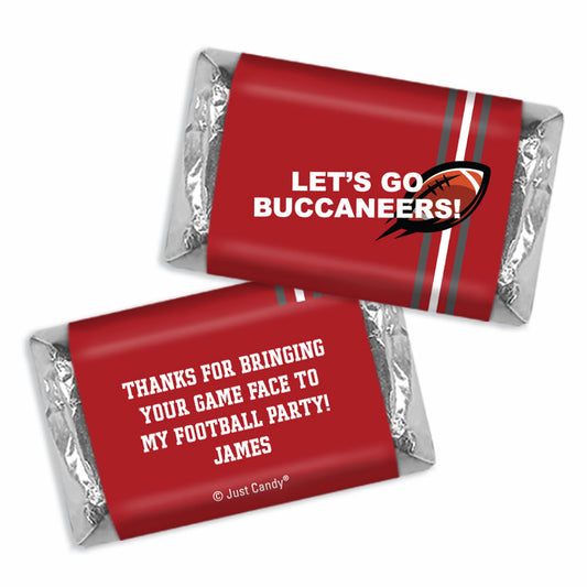 Personalized Buccaneers Football Party Deluxe Candy Buffet