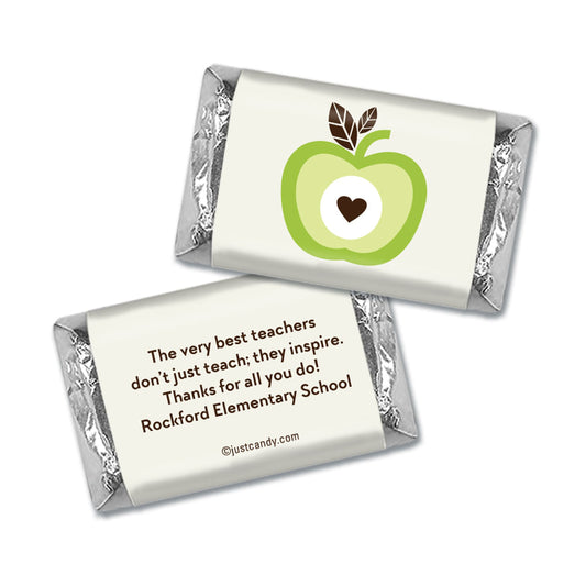 Personalized Teacher Appreciation Mini Wrappers