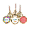 Personalized Teacher Appreciation Colorful Crayons Hershey's Kisses